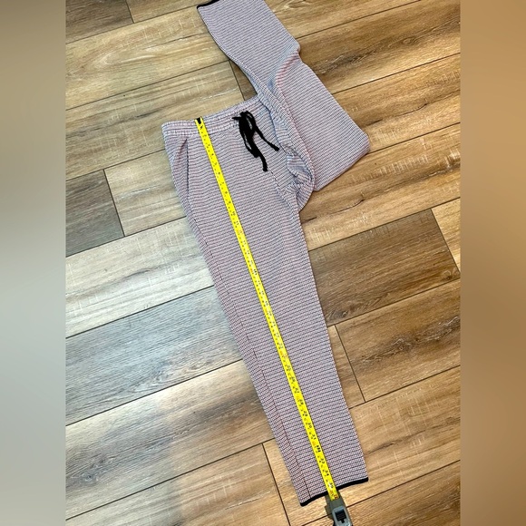 Zara - Drawstring Waist Checkered Plaid Trousers - Picture 5 of 7